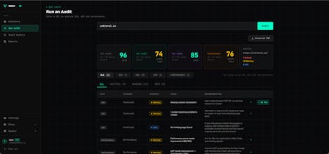VektorAI — AI Visibility Audit Tool gallery image