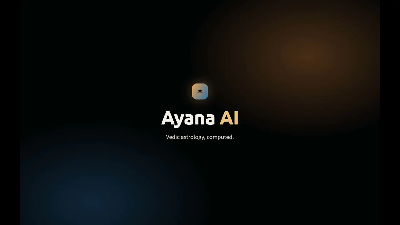 Ayana: Precise Vedic astrology + AI gallery image
