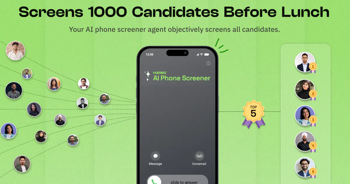 AI Phone Screener by Hyring