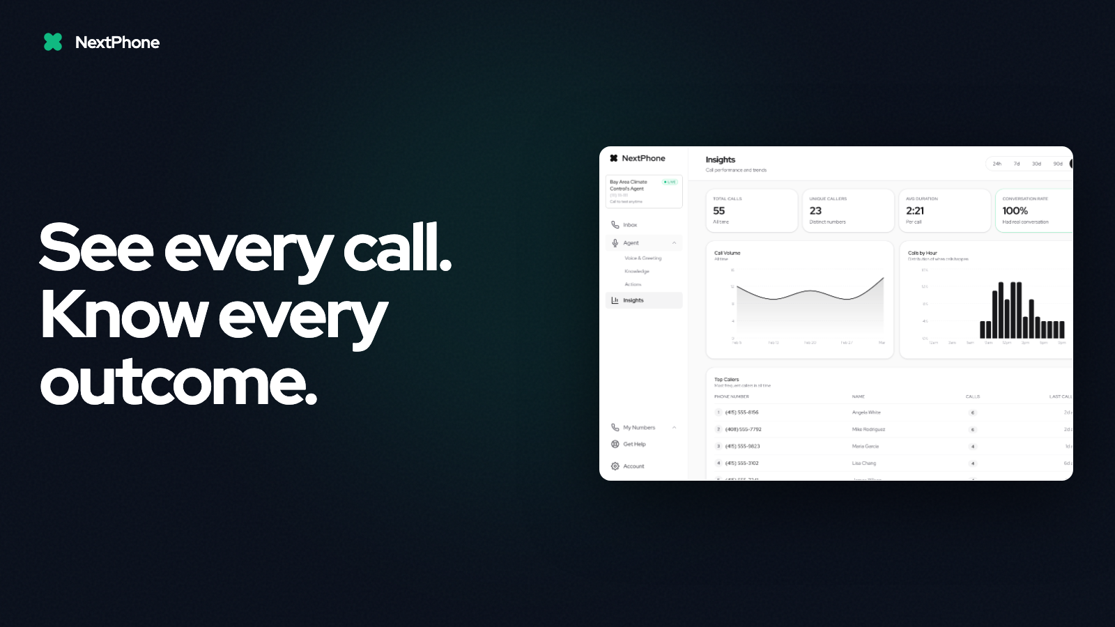 NextPhone - AI Answering Service - Screenshot 3 showing product features and functionality