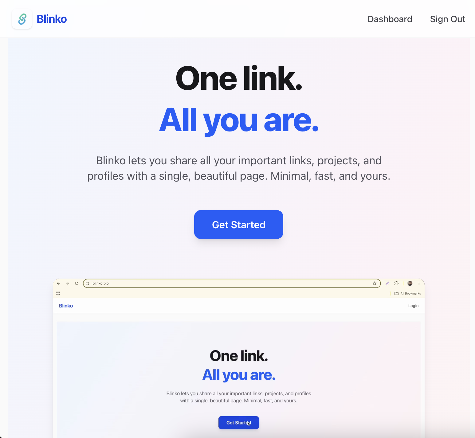 Blinko gallery image