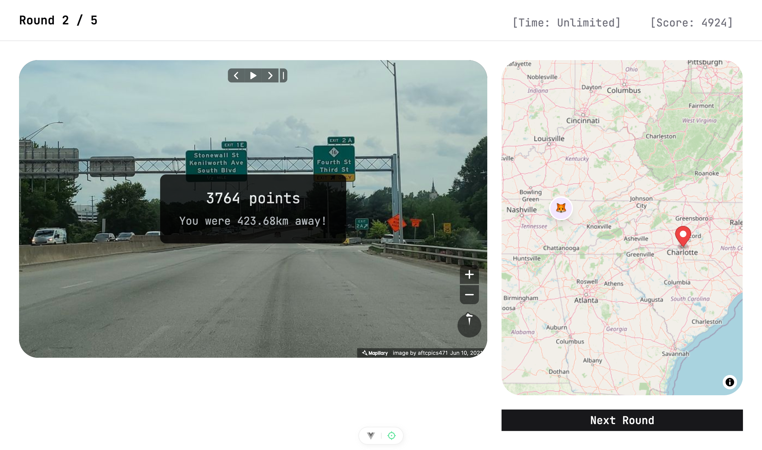 Geoguess Lite - Screenshot 3 showing product features and functionality