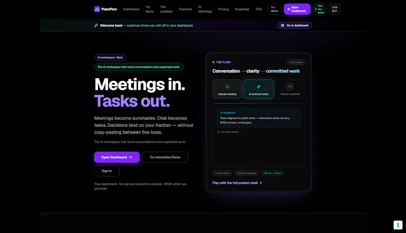 PulseFlow screenshot 1