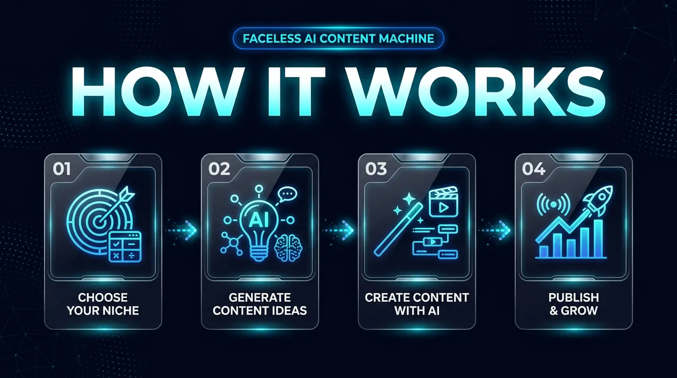 Faceless AI Content Machine gallery image