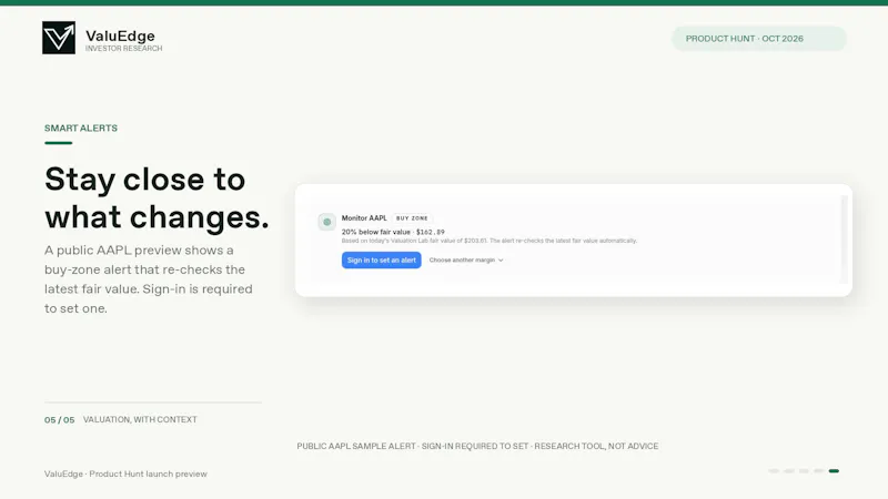 ValuEdge screenshot 6