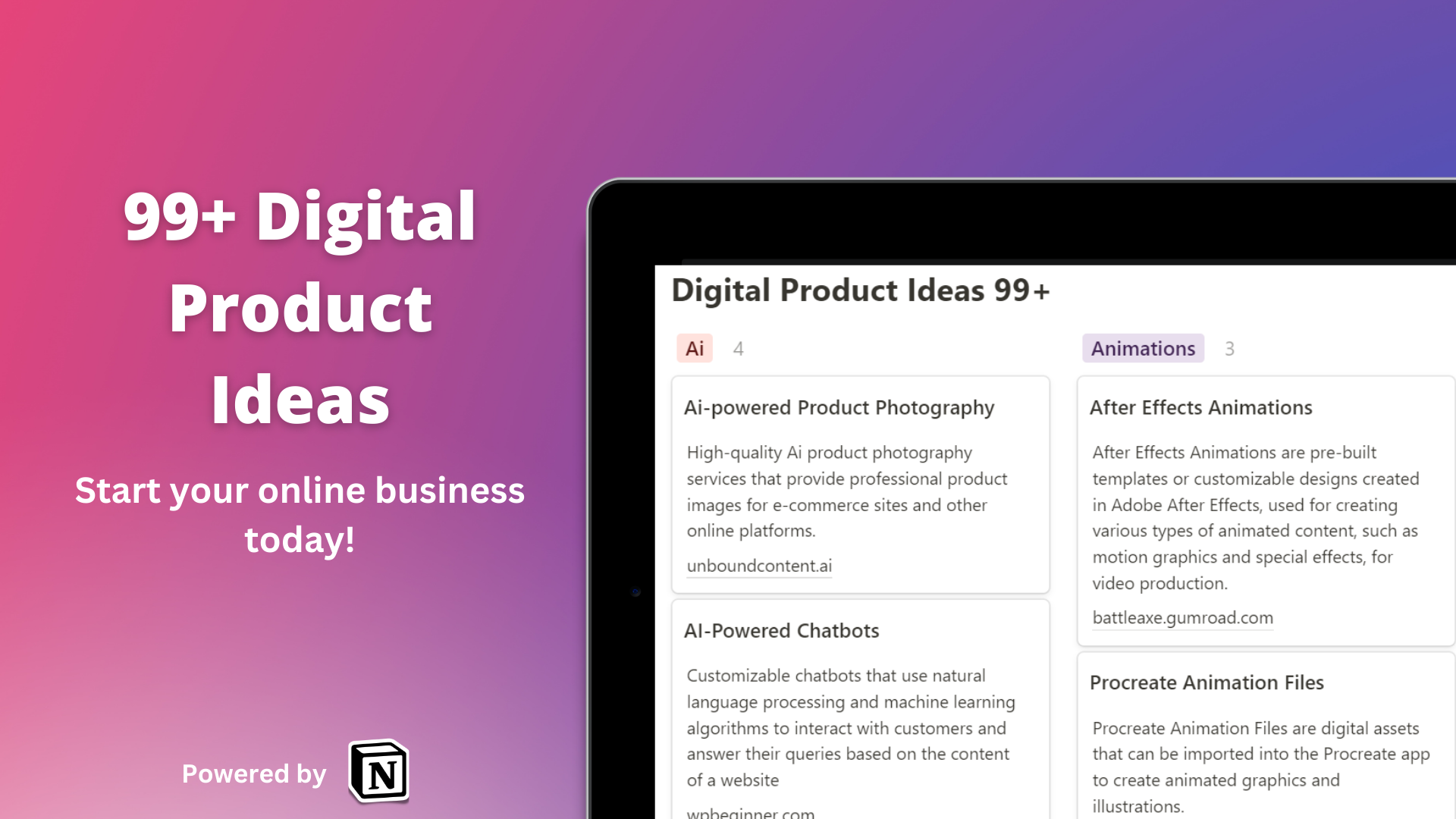 startuptile 99+ Digital Product Ideas-Start your side hustle today!