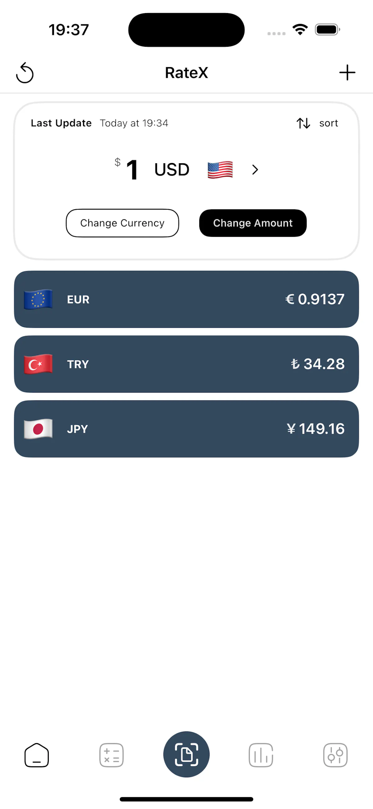 RateX: Smart Currency Converter