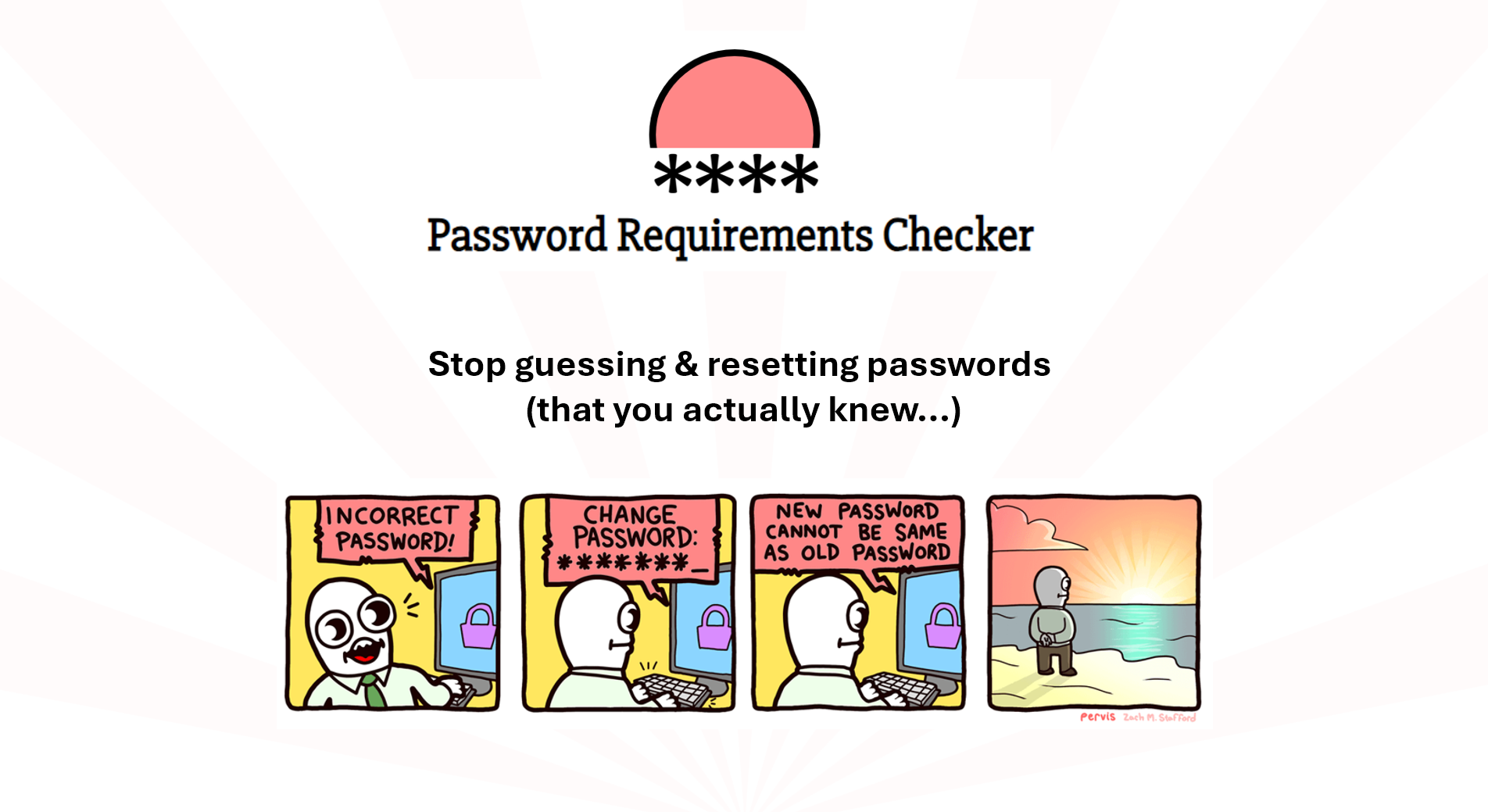 Wachtwoordvereisten Checker media 1