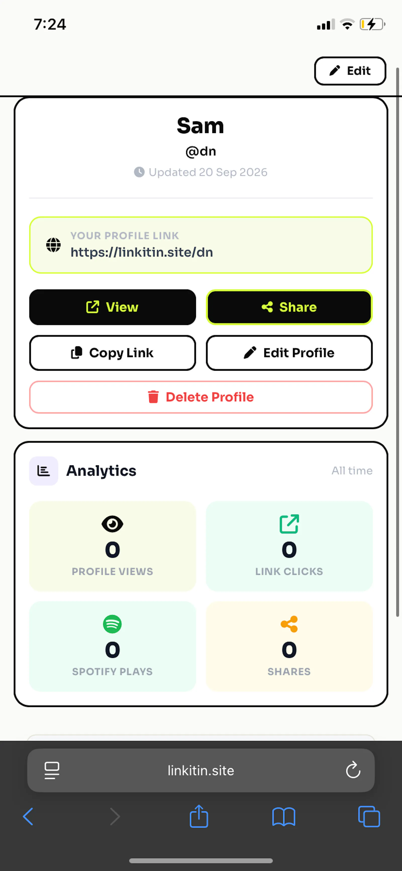 Linkitin screenshot 2