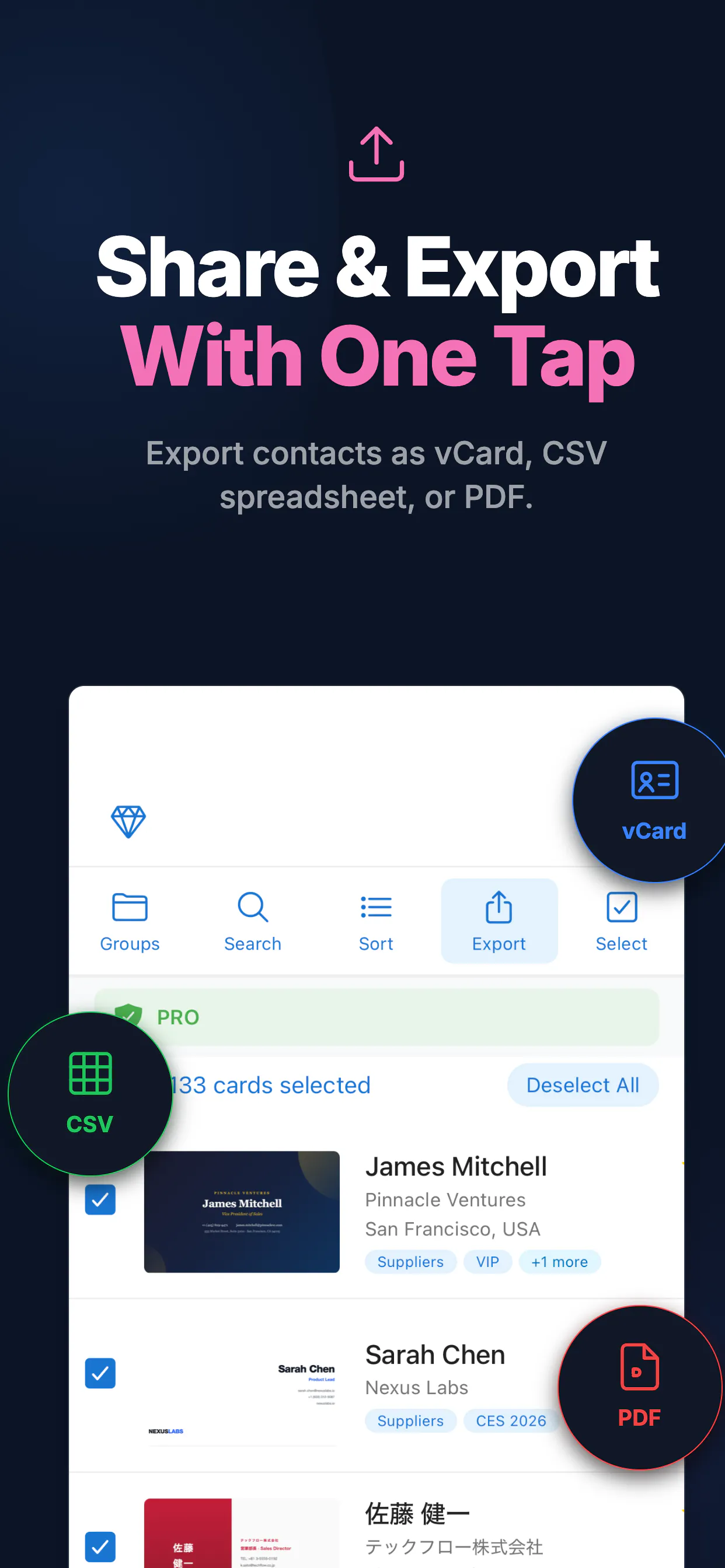 Nexio - Business Card Scanner gallery image