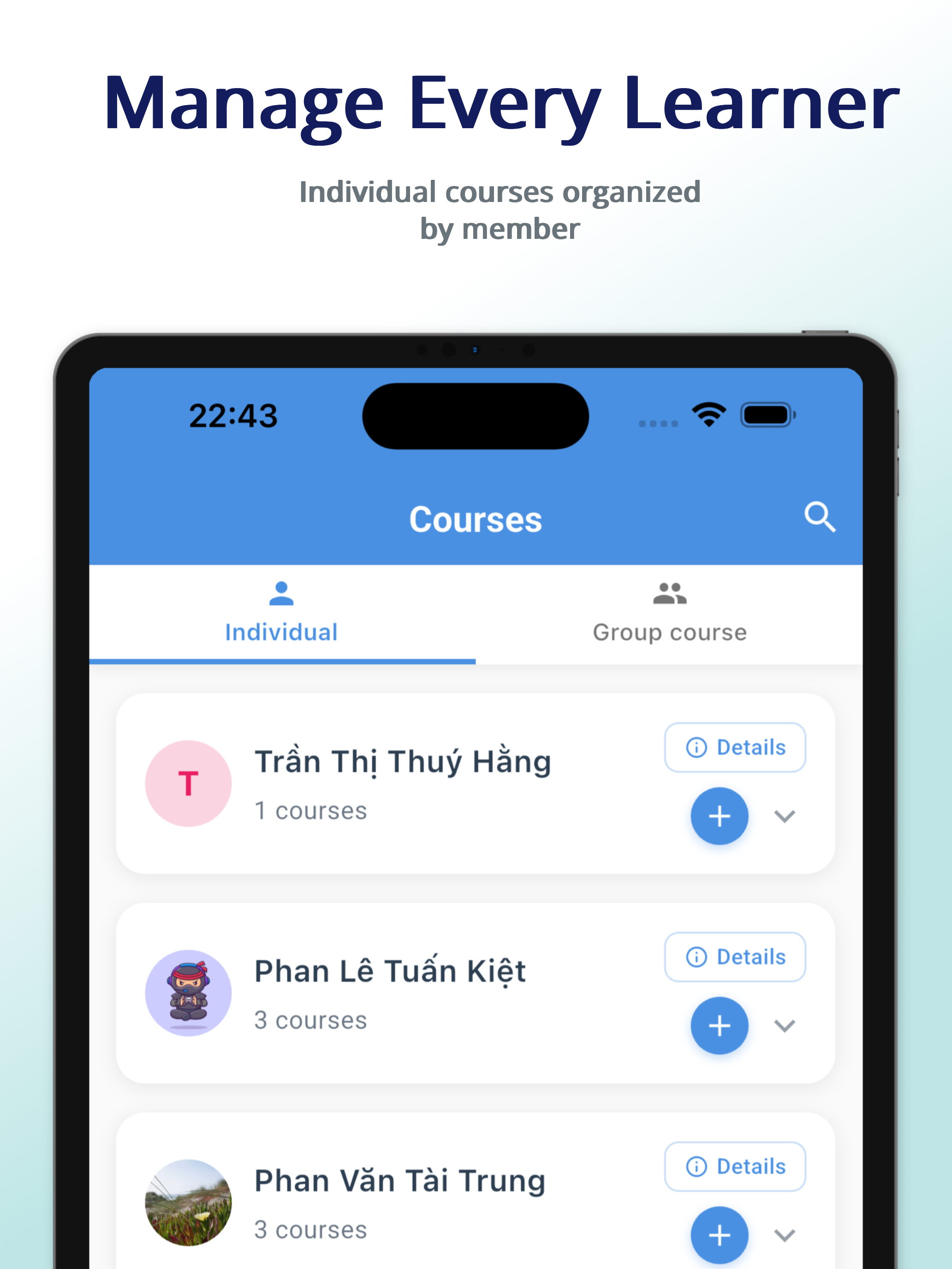 Class Schedule Management gallery image