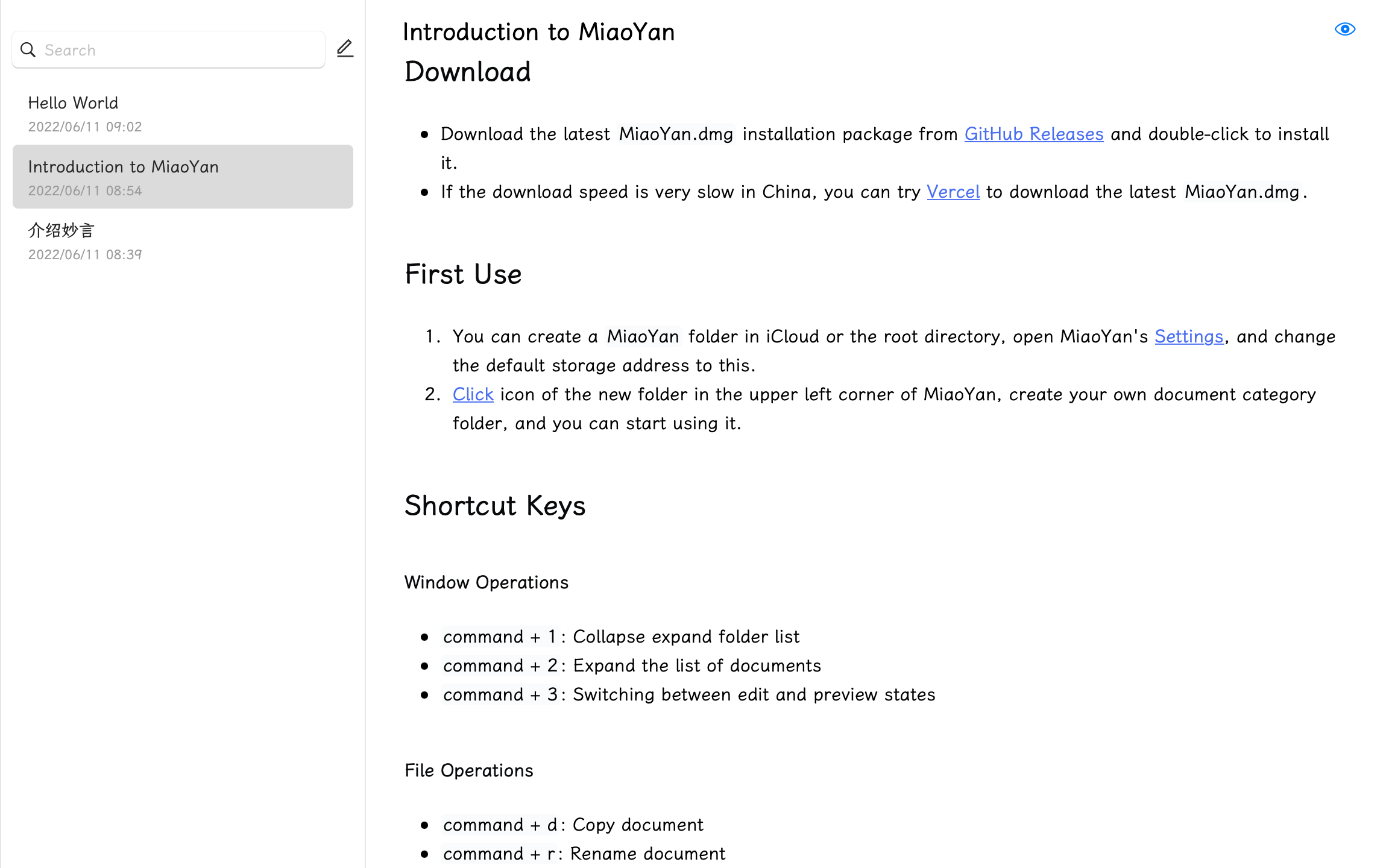 Mi Aoy Press - Harika cümleler yazmanıza yardımcı olmak için hafif Markdown uygulaması. medya 9