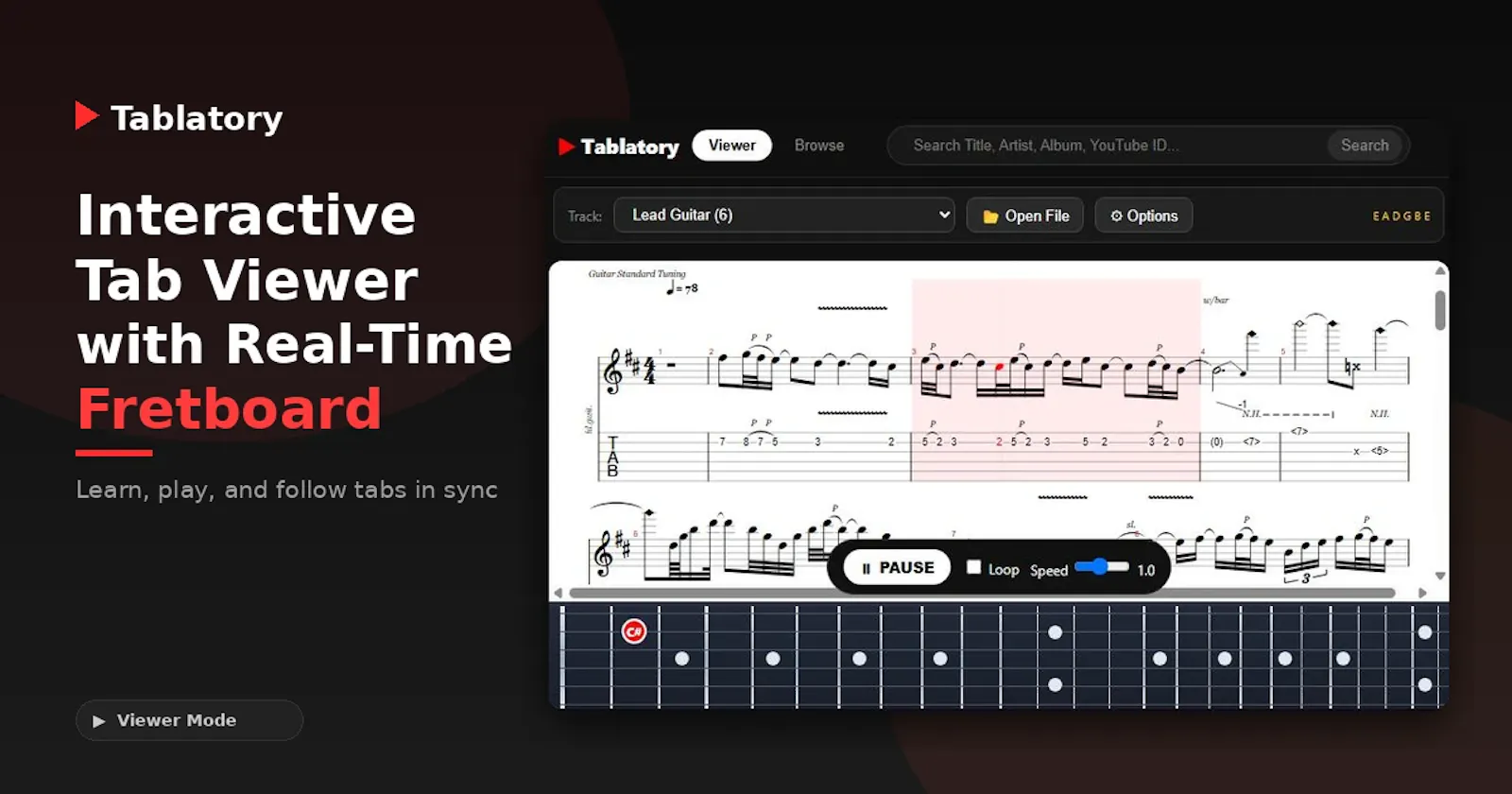 Tablatory screenshot 1