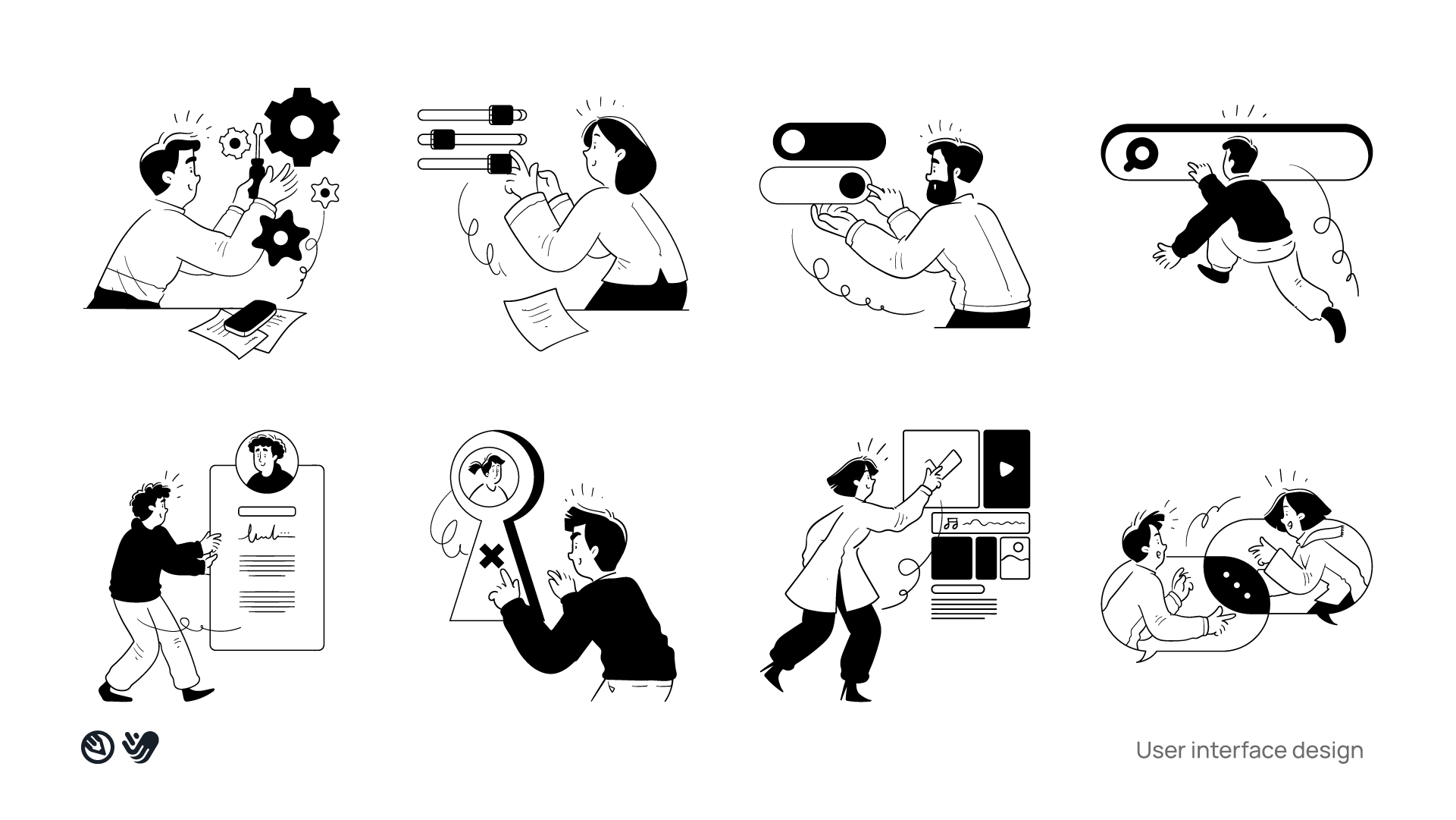 概念的运动插图 media 28