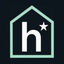 HomeScout - Product Hunt launch logo and brand identity