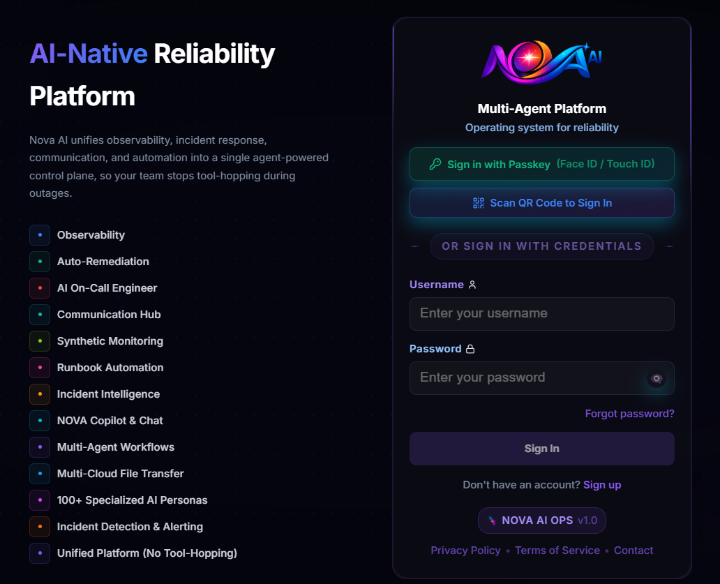 Nova AI Ops gallery image
