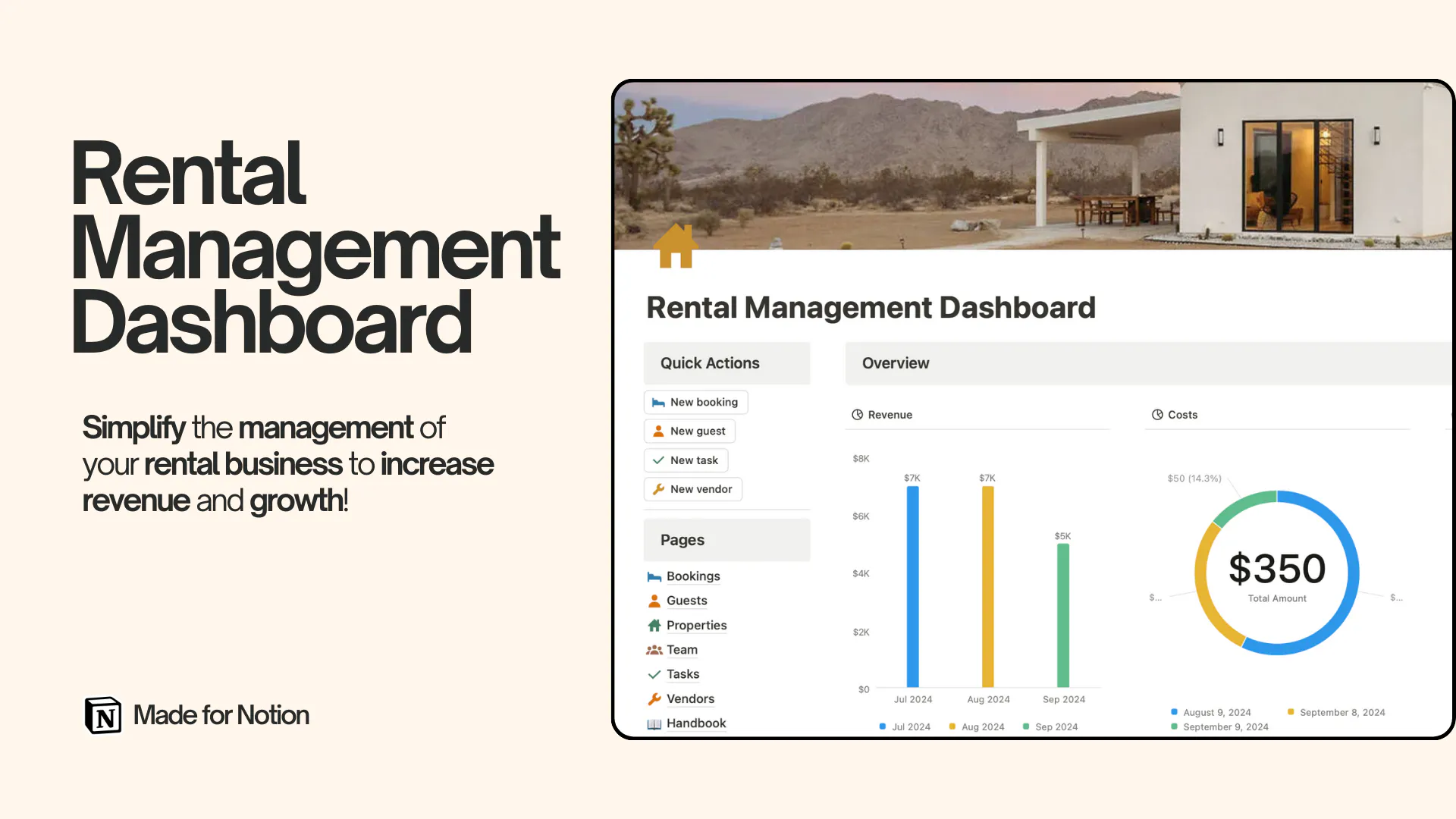 Rental Management Dashboard gallery image