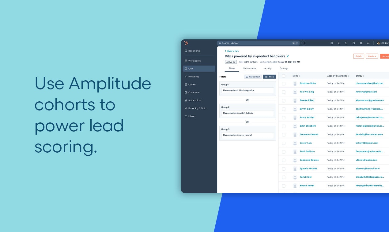 HubSpot的振幅应用 media 2