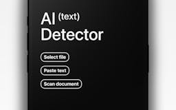 AI Detector - Text Validator media 1
