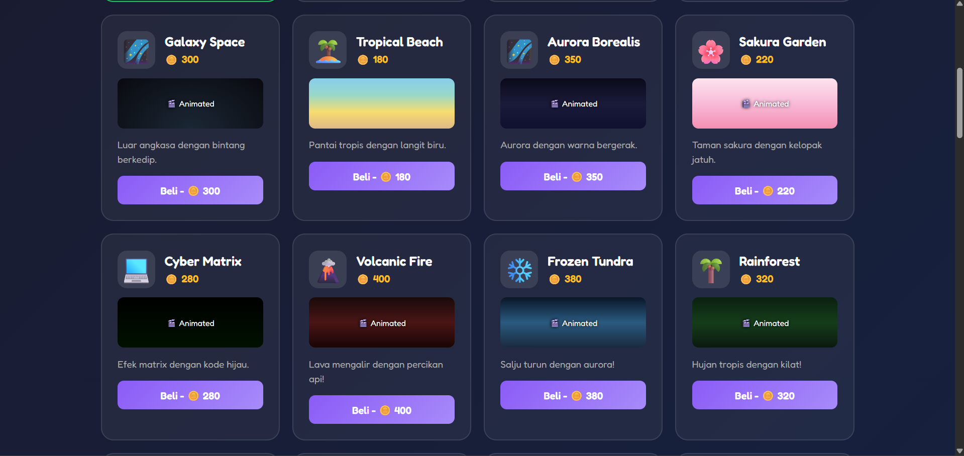 cardgames - Screenshot 3 showing product features and functionality