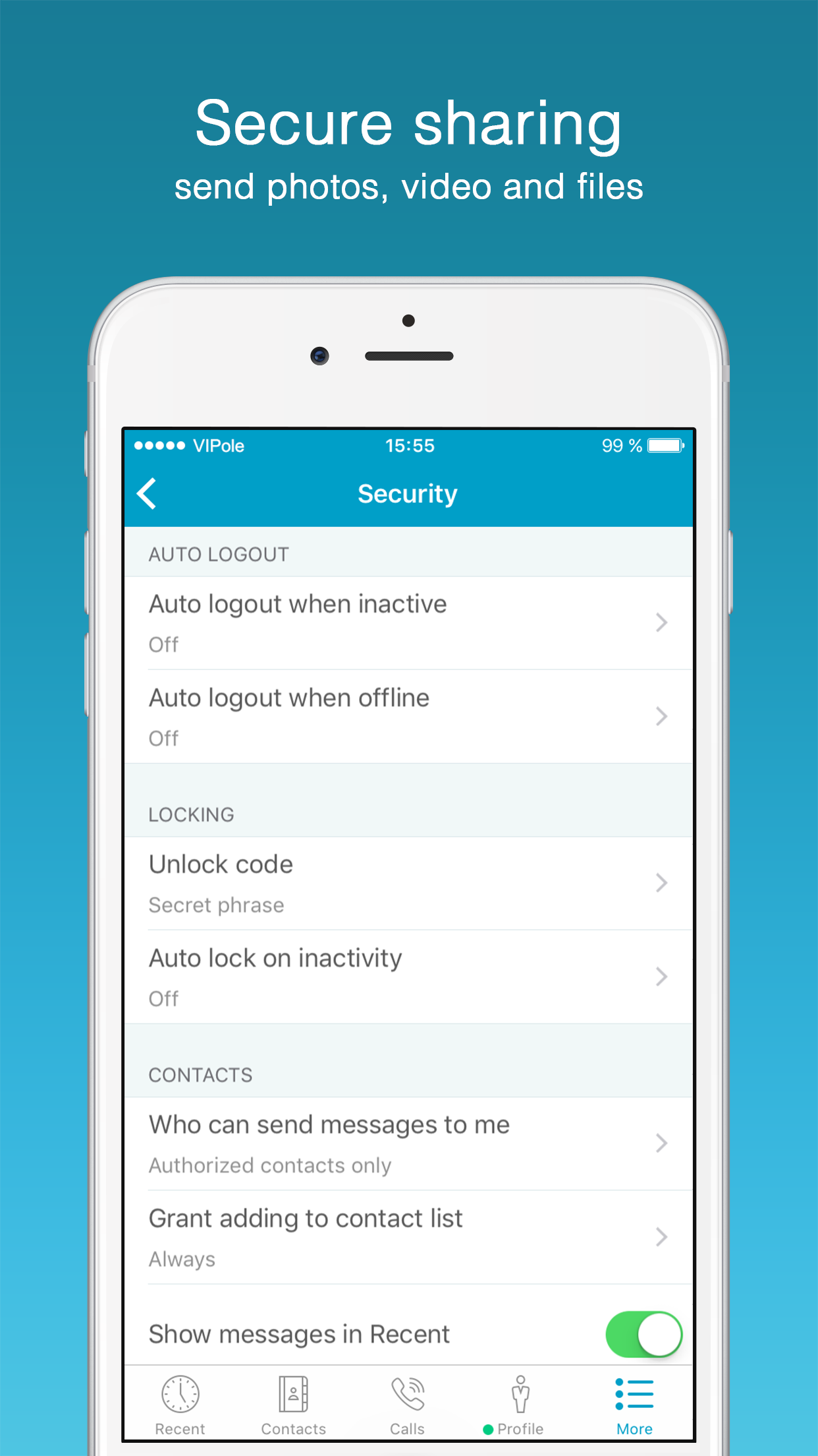VIPole Private Messenger gallery image