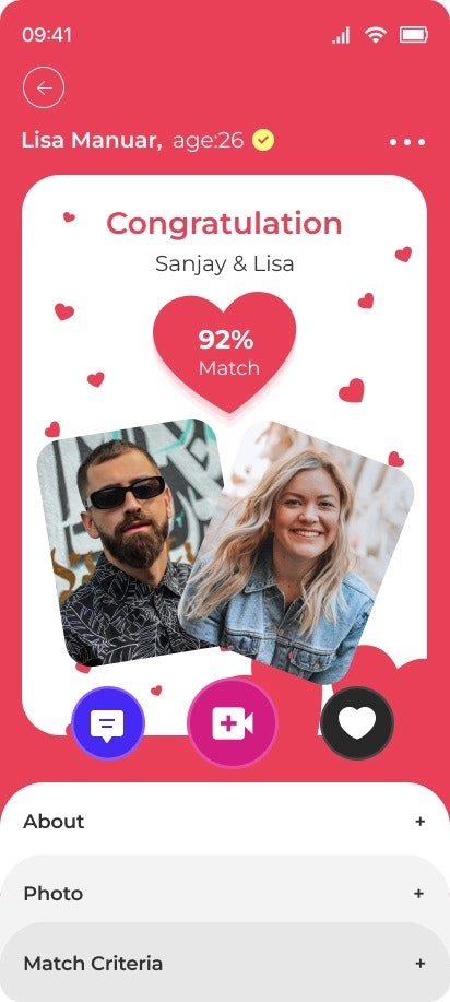 Tinder Clone Script for Own Dating App gallery image