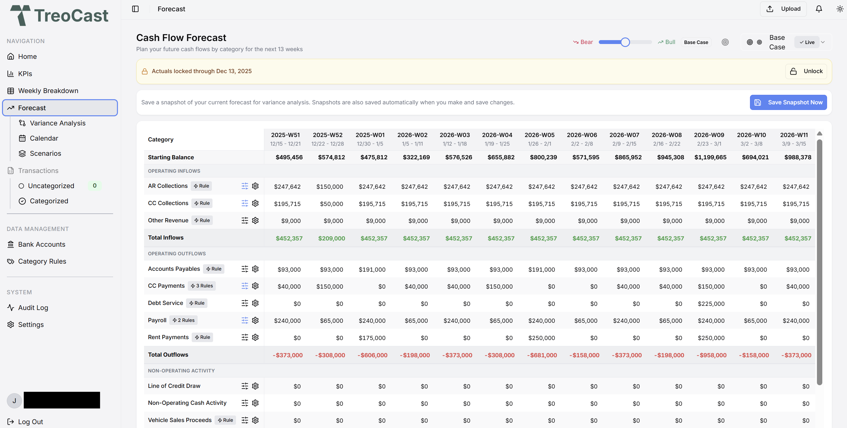 TreoCast - Screenshot 2 showing product features and functionality