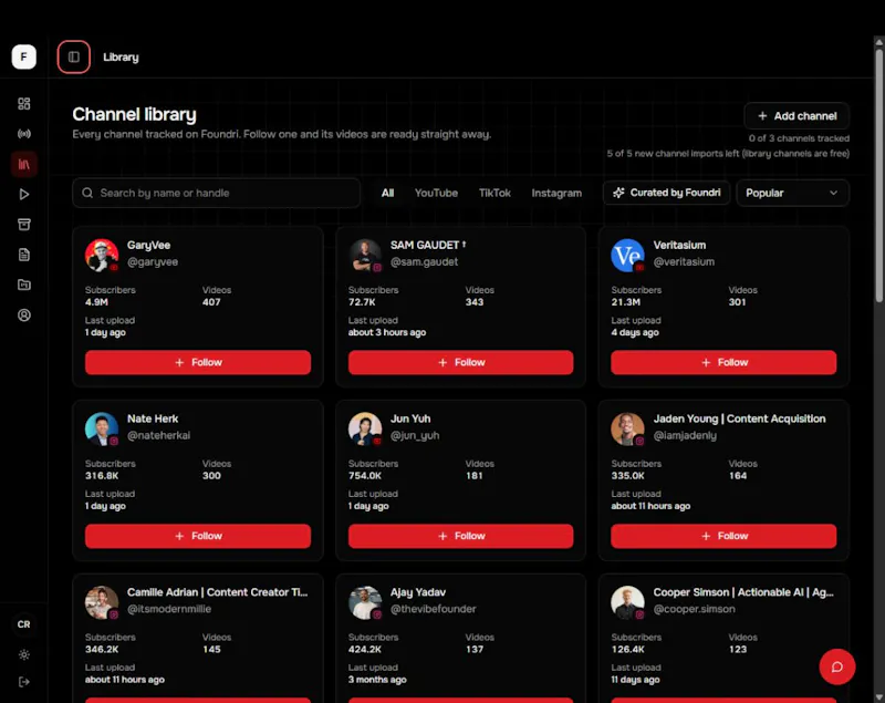Foundri screenshot 3
