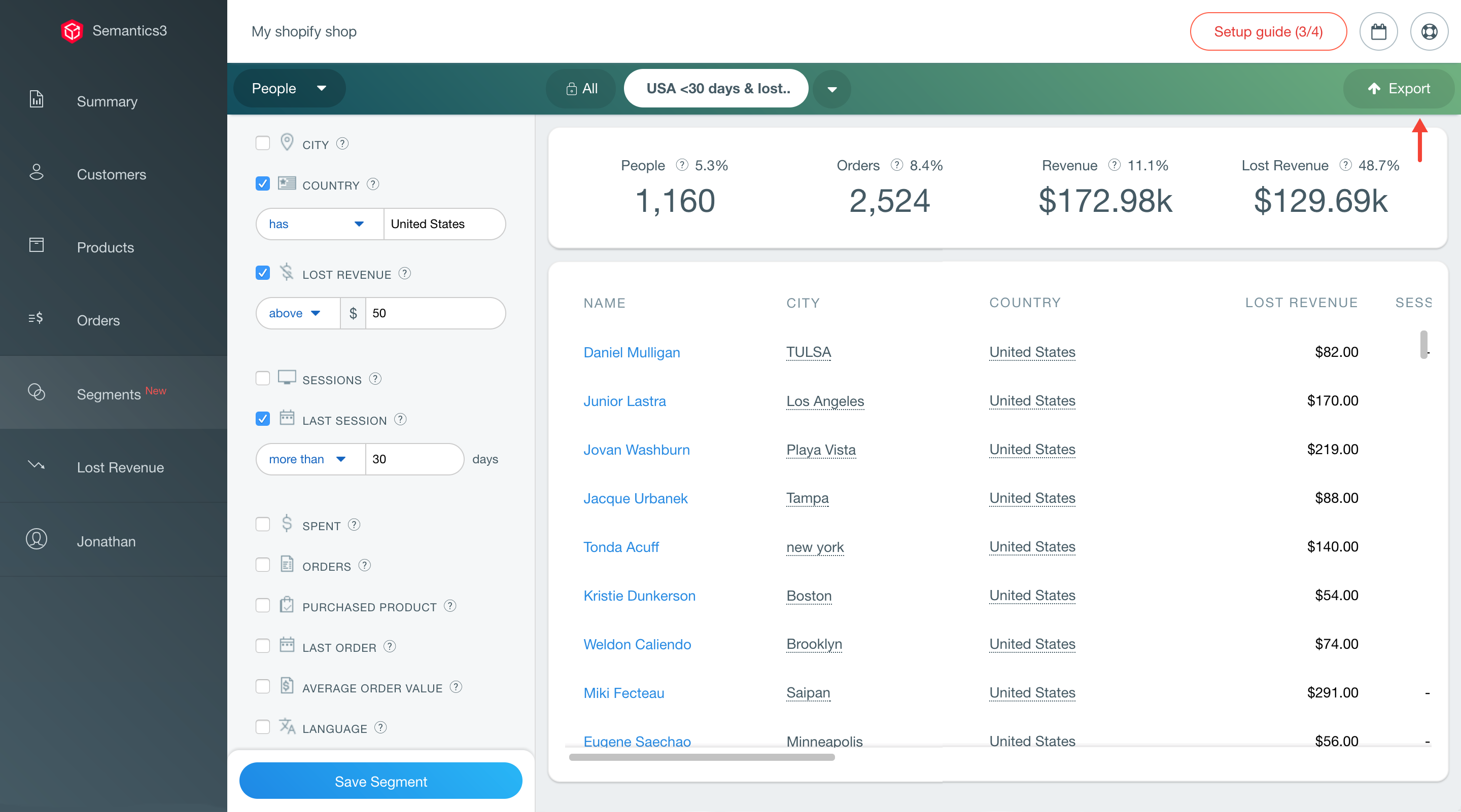 Semantics3 Analytics gallery image