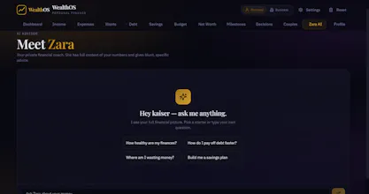 WealthOS Elite gallery image