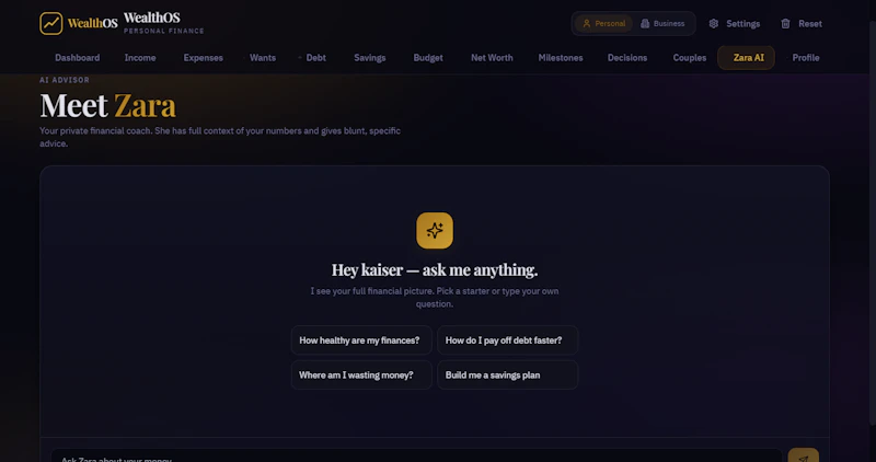 WealthOS Elite  screenshot 2
