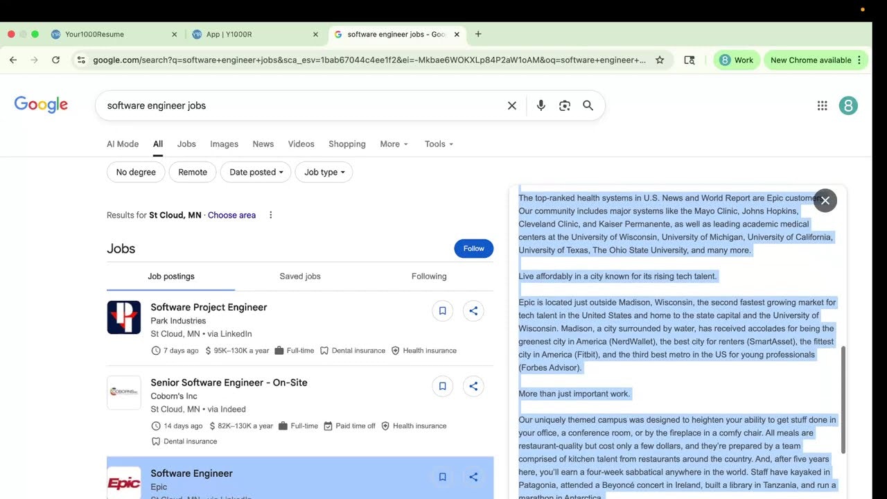 Your1000Resume gallery image