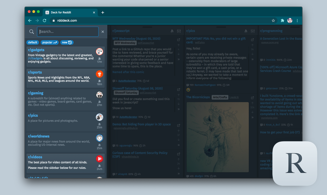 Deck for Reddit gallery image