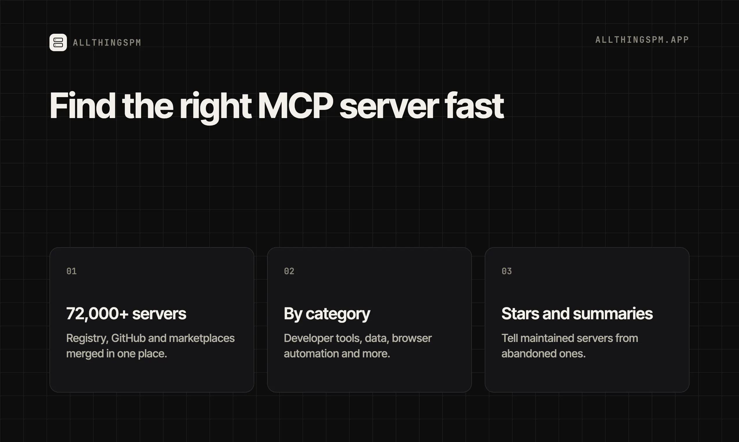 MCP Servers Directory by AllthingsPM gallery image