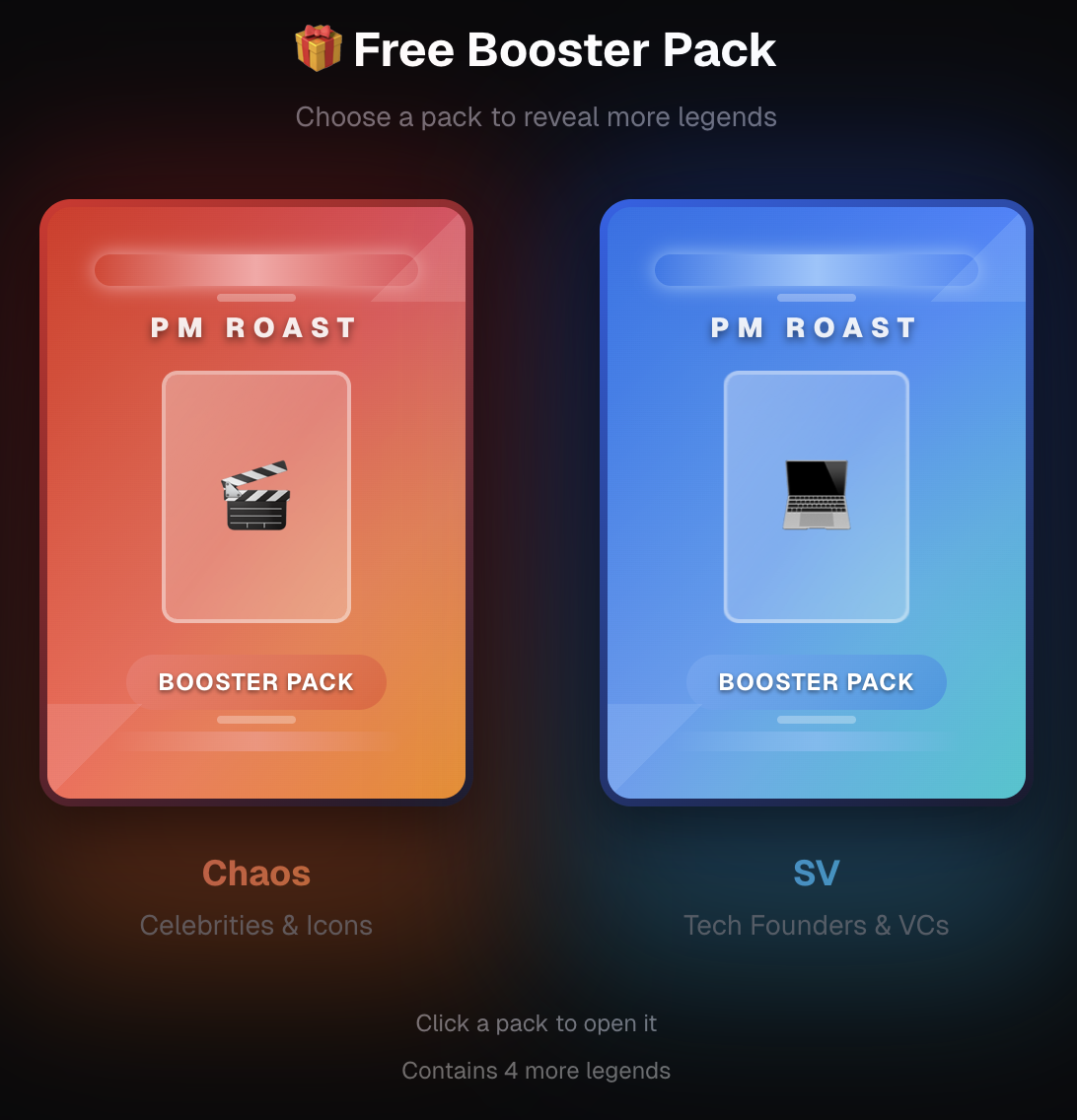 PM Roast - Screenshot 2 showing product features and functionality