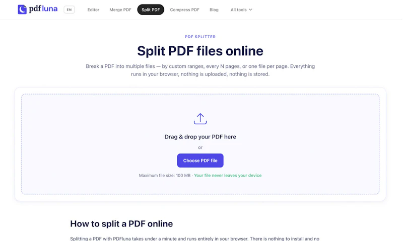 PDFluna screenshot 3