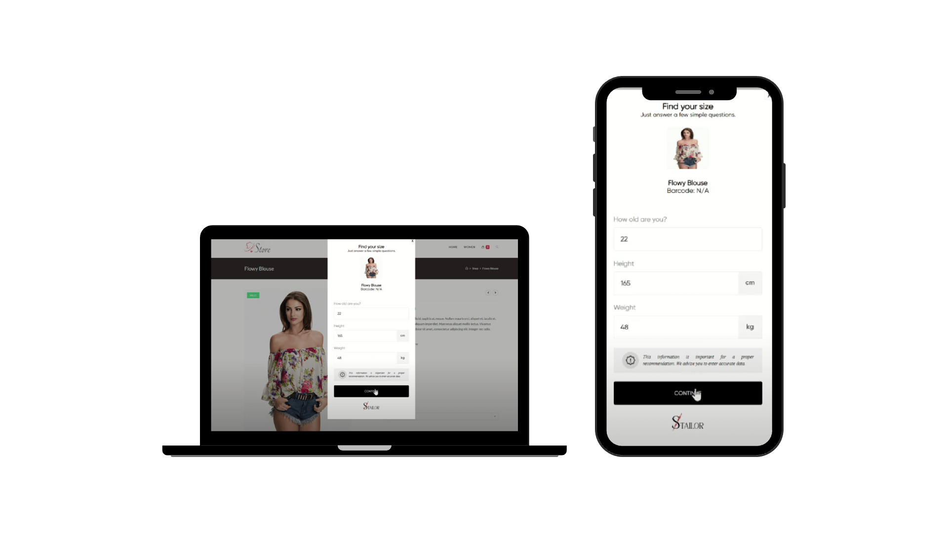 festhalten - Größen Sie die Software für Ihren Fashion -E -Commerce Medien 2