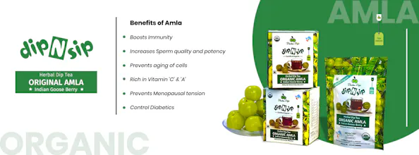 Dip N Sip Organic Amla Tea gallery image
