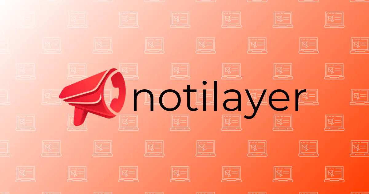 Notilayer 제품 배너