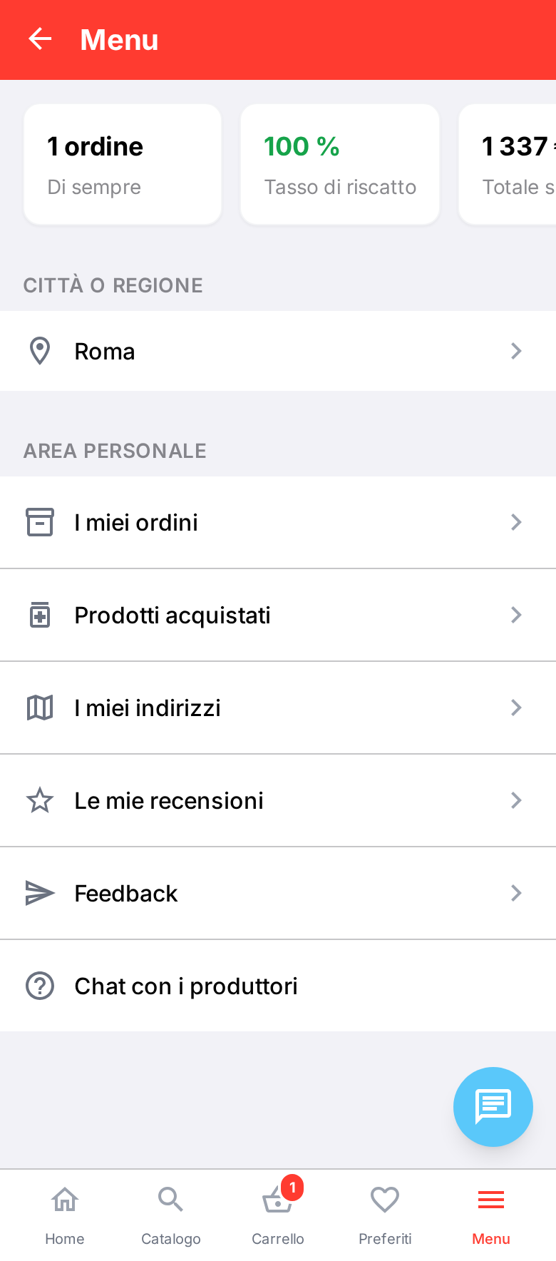 FarmaciaFacile - Screenshot 2 showing product features and functionality