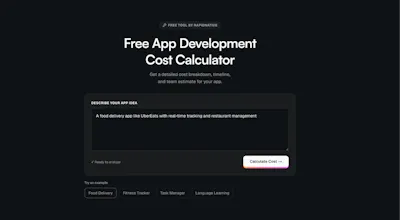 RapidNative free tools gallery image