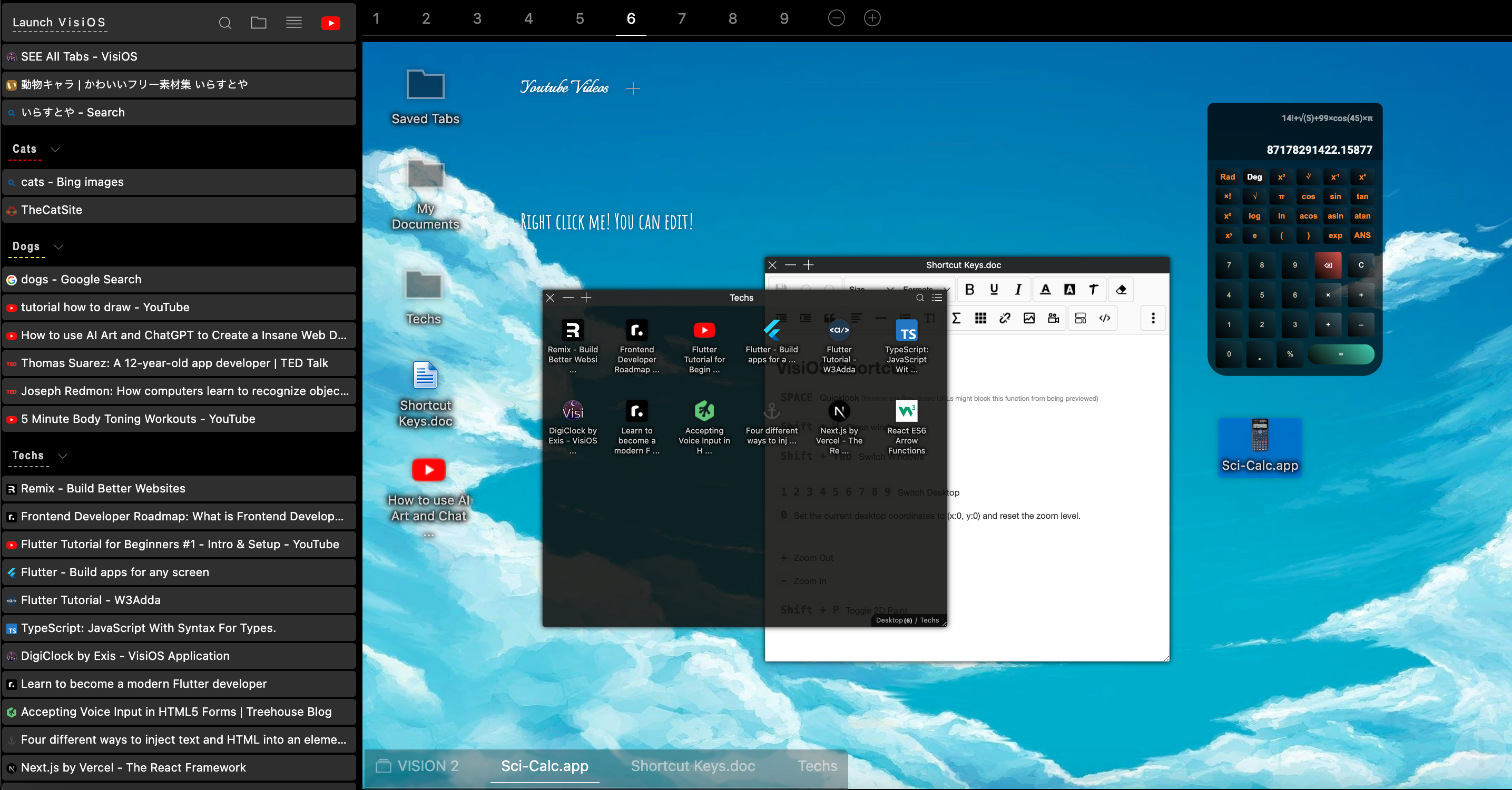 Visios - Tab/Bookmark Manager OS medya 15