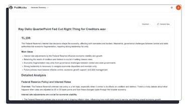 Audio Summarizer gallery image