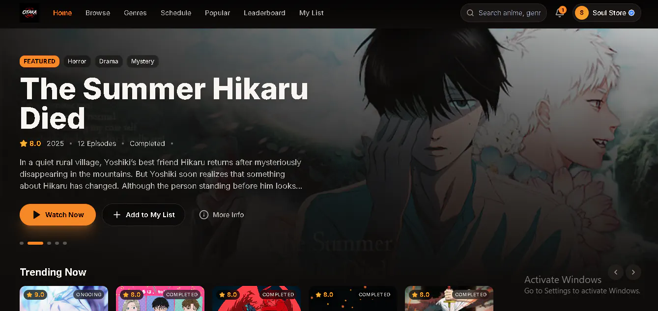 Otakuhub — Free Anime Streaming gallery image