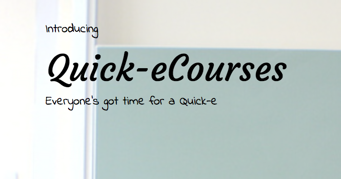 Quick-e Courses