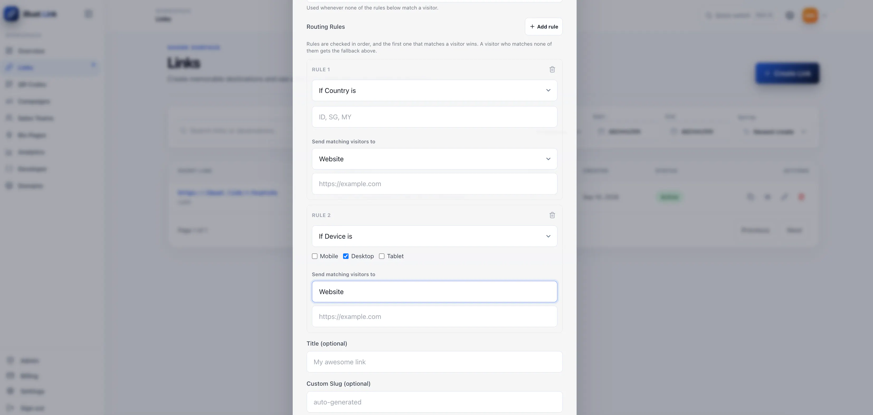 iBuat.Link screenshot 1