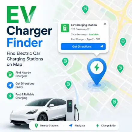 Nearest EV Charging Stations Finder gallery image