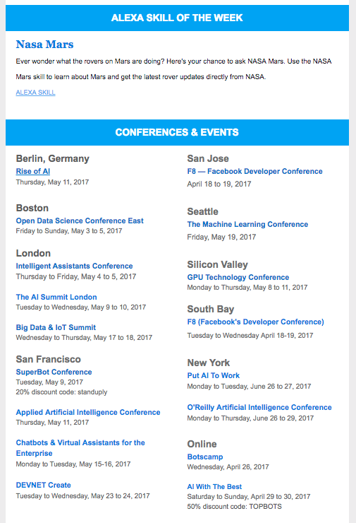 TOPBOTS AI and Bots Newsletter gallery image