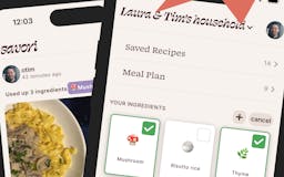 savori app - Food managed. media 1