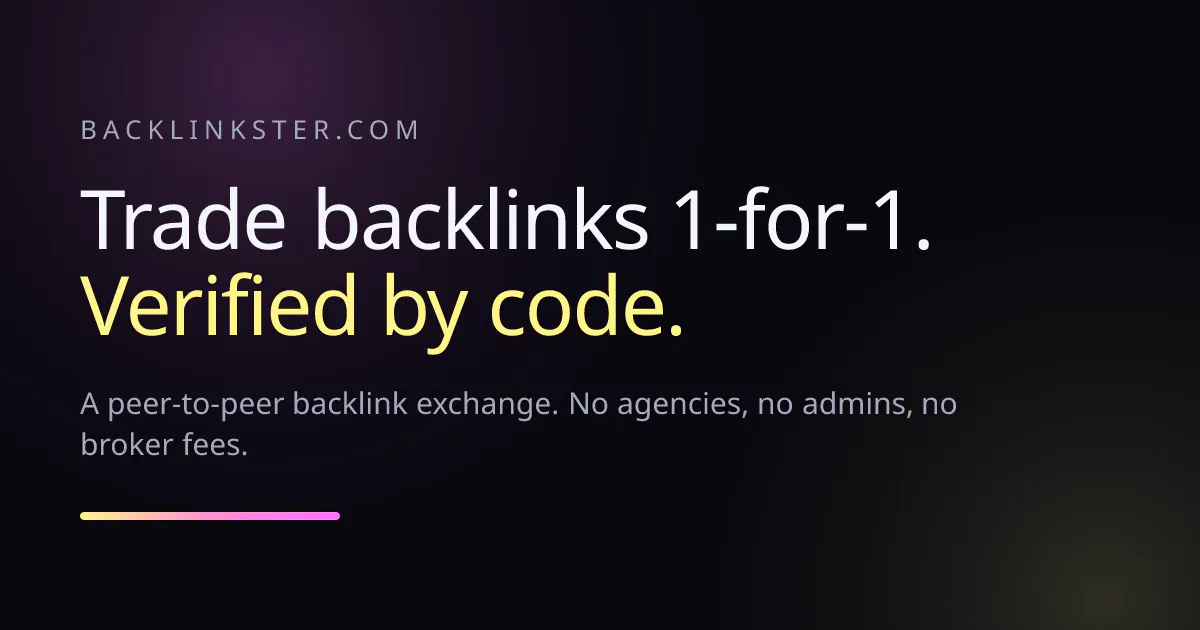 Backlinkster gallery image